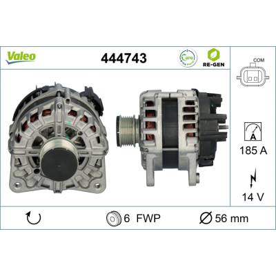 Alternátor VALEO 444743