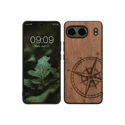 kwmobile Drevené OnePlus Nord 4 5G béžová