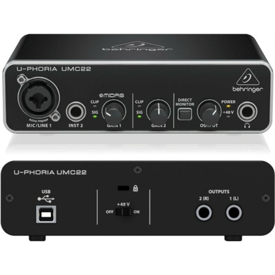Behringer UMC22 – Zbozi.Blesk.cz