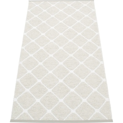 Pappelina Светлосива и кремава пътека за открито и закрито 70x160 cm Rex Fossil - Pappelina (RE9B716)