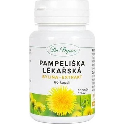 Dr.Popov Púpava lekárska 36 g 60 kapsúl