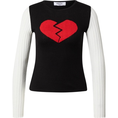 SHYX Тениска 'Kasumi' черно, бяло, размер 34