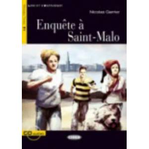 BLACK CAT LIRE ET S'ENTRAINER 3 - ENQUETE A SAINT-MALO + CD | Nicolas Gerrier (ISBN: 9788853009708)