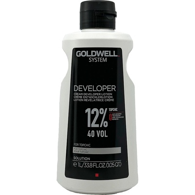 Goldwell System Cream Developer Lotion Topchic 1000 ml кремообразен оксидант 12% 40 Vol