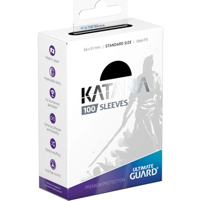 Ultimate Guard obaly Katana Sleeves Standard Size Black 100ks