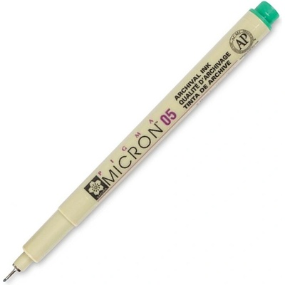 Technický liner SAKURA Pigma Micron 05 zelený 0,45 mm