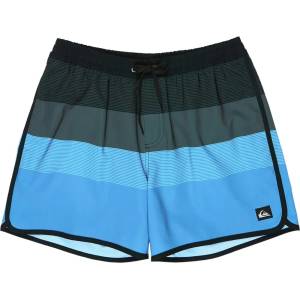 Quiksilver Бански гащета Quiksilver Stretch Scallop Volley 16´´ swimming shorts - Blue (Black Tijuana)