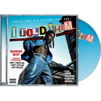 BURNA BOY - I TOLD THEM... CD