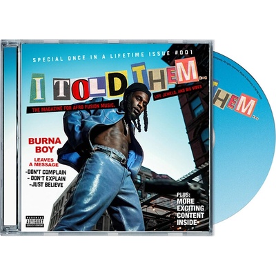 BURNA BOY - I TOLD THEM... CD