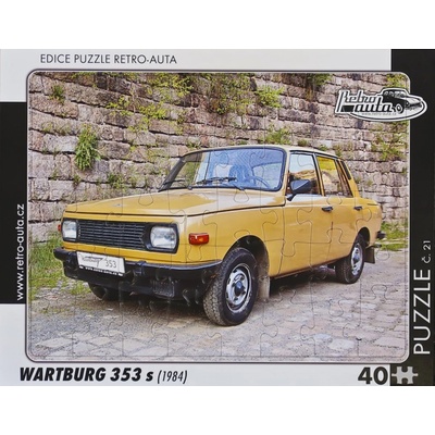 RETRO-AUTA č.21 Wartgurg 353 s 1984 40 dílků