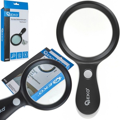 Geko Lupa 88 mm s LED světlem 10 x – Zboží Živě