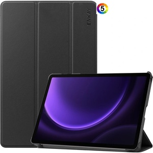 Samsung Galaxy Tab S9 FE / X510N ENKAY Кожен Калъф и Протектор
