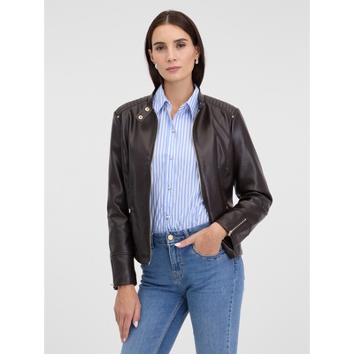Orsay Тъмнокафяво дамско яке от изкуствена кожа ORSAY Orsay | Kafyav | ЖЕНИ | 34