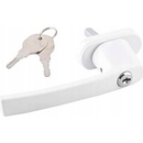 Richter Okenná kľučka so zámkom RHW009L, biela