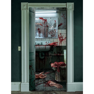 Fiestas Guirca Декорация за врата - Кървава тоалетна