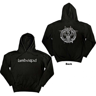 Lamb of God mikina Skeleton Eagle Čierna