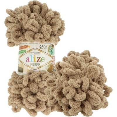 Alize Puffy 72 bílá káva
