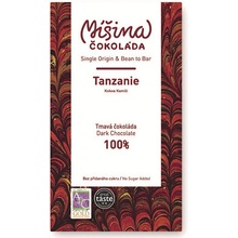 Míšina čokoláda hořká čokoláda 100% Tanzanie 50 g