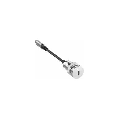 VivoLink PROUSBCMF0.3SOCKET-W USB cable 0.3 m USB 3.2 Gen 2 (3.1 Gen 2) USB C White
