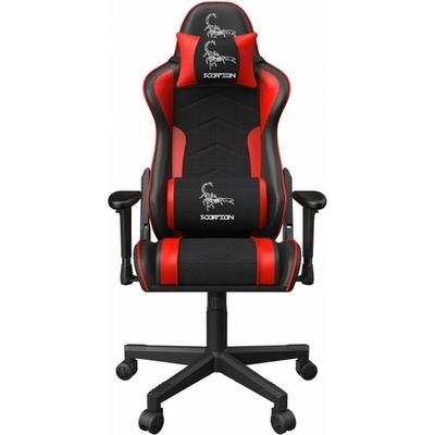 GEMBIRD SCORPION black mesh red skin accents GC-SCORPION-02X