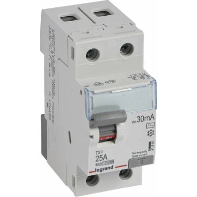 Legrand 25A/30mA/2p/AC 411509