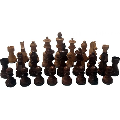 ЛУКСОЗНИ АКАЦИЕВИ СЪСТЕЗАТЕЛНИ ФИГУРИ СТАУНТОН С УТЕЖНЕНИЯ В ПАМУЧНА ТОРБИЧКА