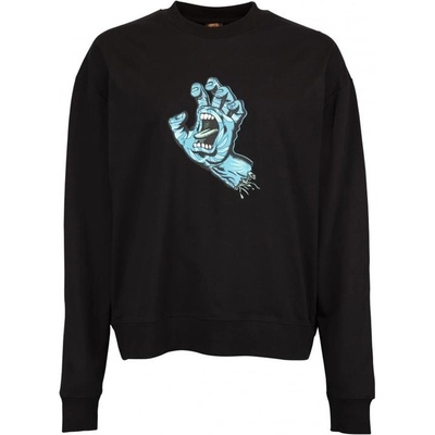 SANTA CRUZ mikina Cabana Hand Crew black