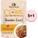 Wellness CORE Tender Cuts with Chicken & Chicken Liver in Savoury Gravy 85 g