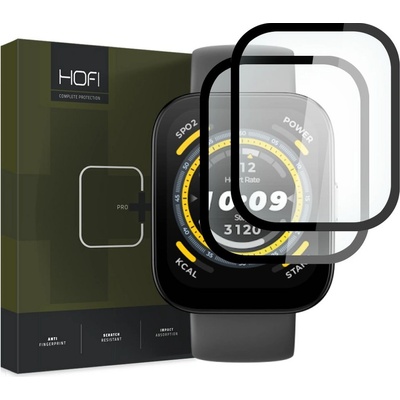 Hofi 2 броя хибриден протектор за Amazfit Bip 5 от Hofi Hybrid Pro+ - Черни (9319456607178)