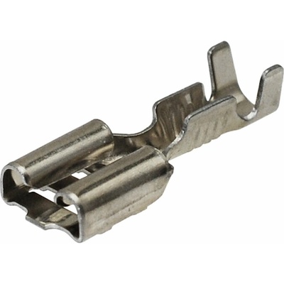 IMP Konektor Faston 6,3 mm / 0,8 mm mezera / 0,5 - 1 mm vodič - niklovaná ocel Množstevní SLEVA: 5 000