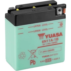 YUASA 6V 11Ah right+ 6N11A-1B