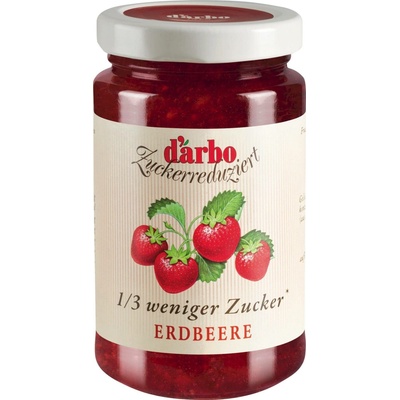 Darbo Jahodová marmeláda se sníženým obsahem cukru 250 g