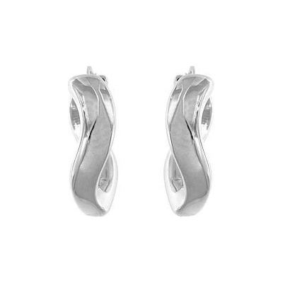 Infinitysilver stříbrné náušnice vlny T431es