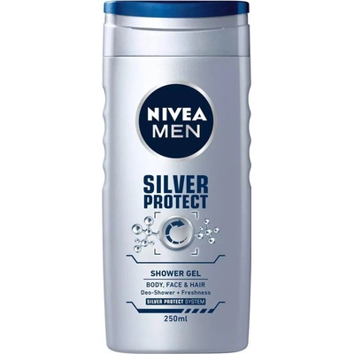 Nivea Men Silver Protect sprchový gél 250 ml