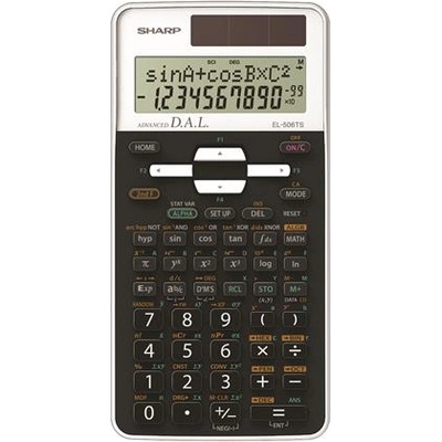 Sharp Калкулатор, научен, 470 функции, sharp "el-506ts" el506tsbwh (el506tsbwh)