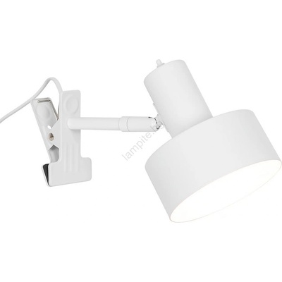 - Лампа с щипка MATIS 1xE27/15W/230V бял (NX0437)