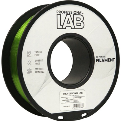 Professional Lab FG-P198-E1 PETG, Transparent Green, 1kg, 1,75mm