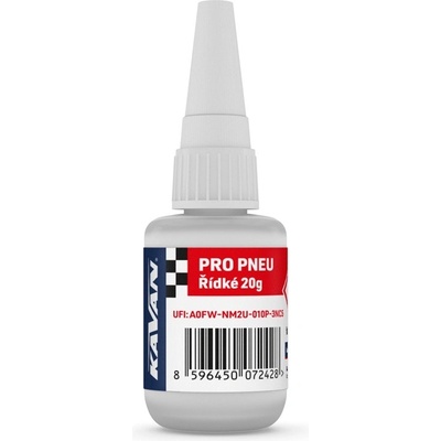 KAVAN PRO PNEU RARE sekundové lepidlo 20g