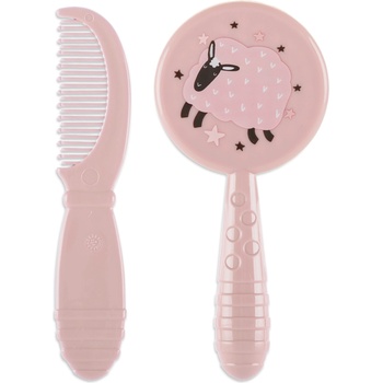 Lorelli Гребен и четка за коса Lorelli My Friend - Mellow Rose (10240330005)