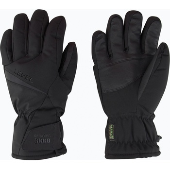 Level Мъжки скиорски ръкавици Level Alpine black