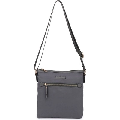 Kabelka Derka crossbody šedá
