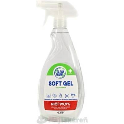 AVROPA CleanPharm SOFT GEL univerzálny dezinfekčný a čistiaci prostriedok 500 ml