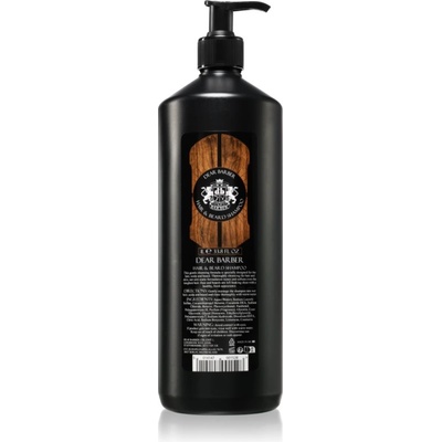 Dear Barber Shampoo шампоан за коса и брада 1000ml