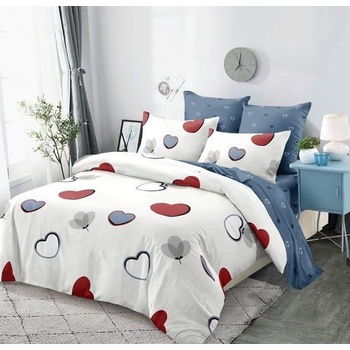 Super Design Pucioasa Спално бельо, 6 части, 2 лица, памук 4555
