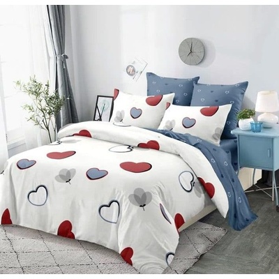 Super Design Pucioasa Спално бельо, 6 части, 2 лица, памук 4555