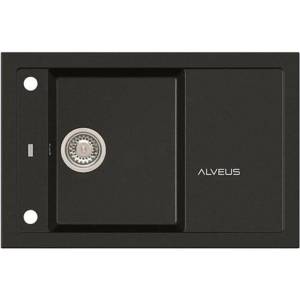 Alveus Композитна мивка Alveus Formic 30 черна 76x50 см (1108032) Мивка за вграждане