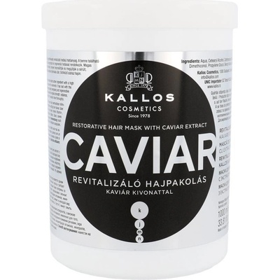 Kallos KJMN Caviar maska na vlasy posilňujúca 1000 ml