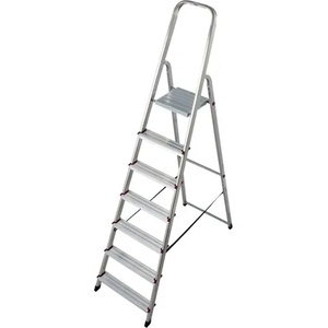 KRAUSE Алуминиева домакинска стълба Krause Corda 6+1/ 145 см (03020743)