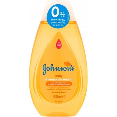 Johnson & Johnson Baby šampón pre hladké rozčesávanie vláskov 200 ml