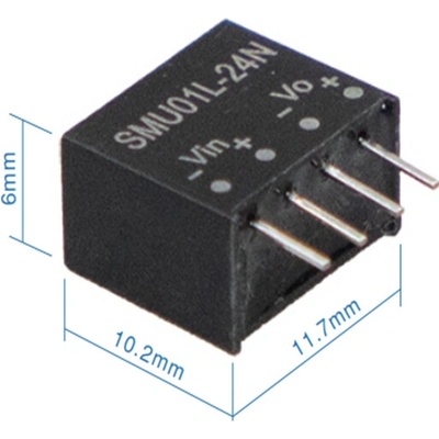 Mean Well SMU01K-05N Měnič DC/DC modulový 1W 5V